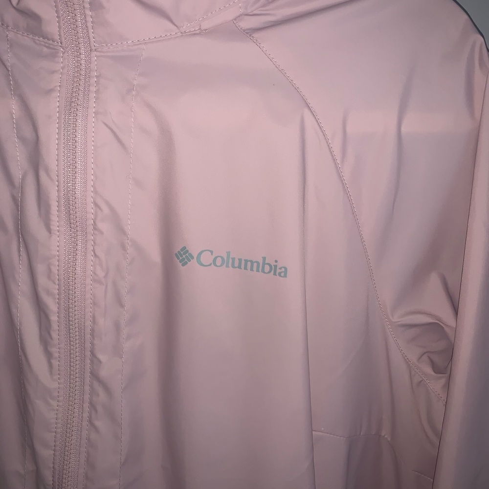 NWT Columbia pink wind breaker - Picture 2 of 3